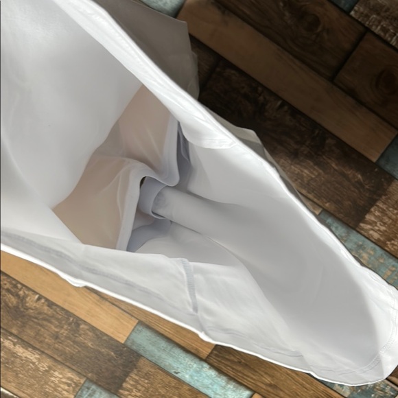 Women's medium Strapy sports bra White Tank Top - Picture 6 of 14